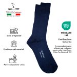 Calza Filo di Scozia - Blu Navy - immagine 4