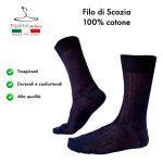 Calza Filo di Scozia - Blu Navy - immagine 5