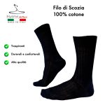 Calza Filo di Scozia - Nero - immagine 5