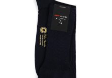 Calza Filo di Scozia Liscia - Blu Scuro